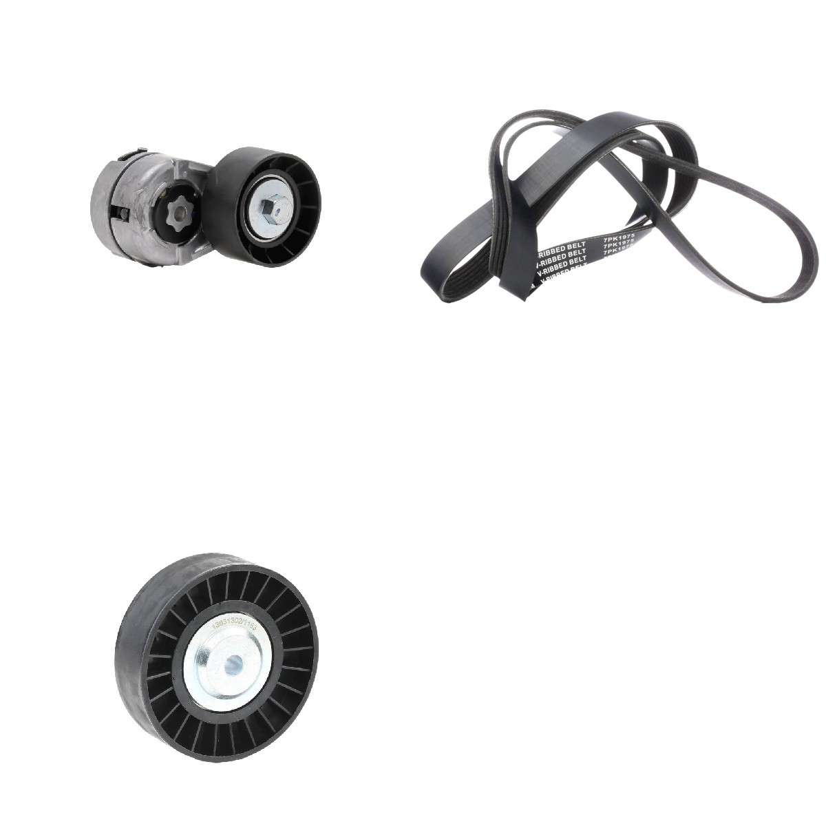 RIDEX V-Ribbed Belt Set 542R0984 Alfa Romeo STELVIO RIDEX poly v-belt kit 542R0984