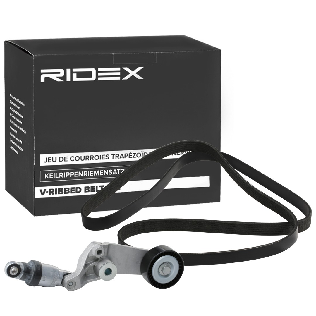 RIDEX Ozubený klinový remeň - Sada 542R0996 542R0996 Sada klinového rebrovaného remena TOYOTA PROACE RIDEX