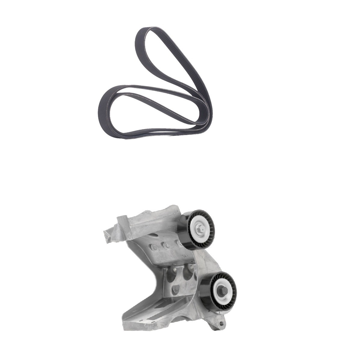 RIDEX Ozubený klinový remeň - Sada 542R1028 Sada klinového rebrovaného remena RIDEX Ford FUSION 542R1028