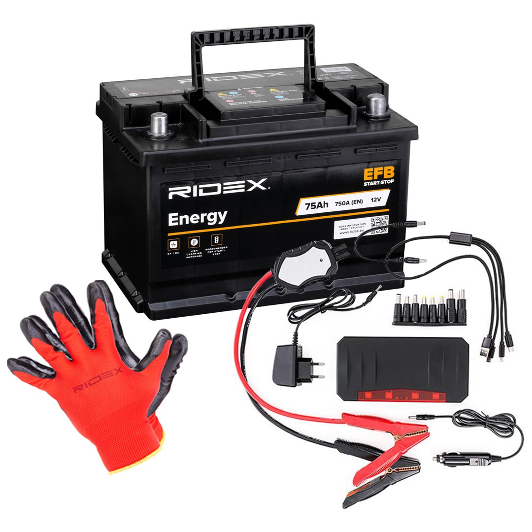 RIDEX Μπαταρία εκκίνησης 1S0292 Μπαταρία RIDEX Kia CERATO 1S0292