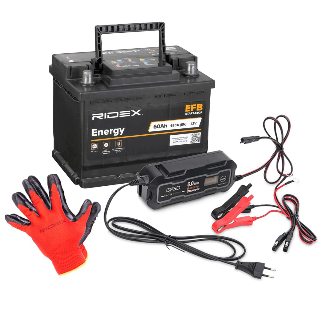 RIDEX Autobatéria 1S0300 RIDEX Żtartovacia batéria LANCIA 1S0300