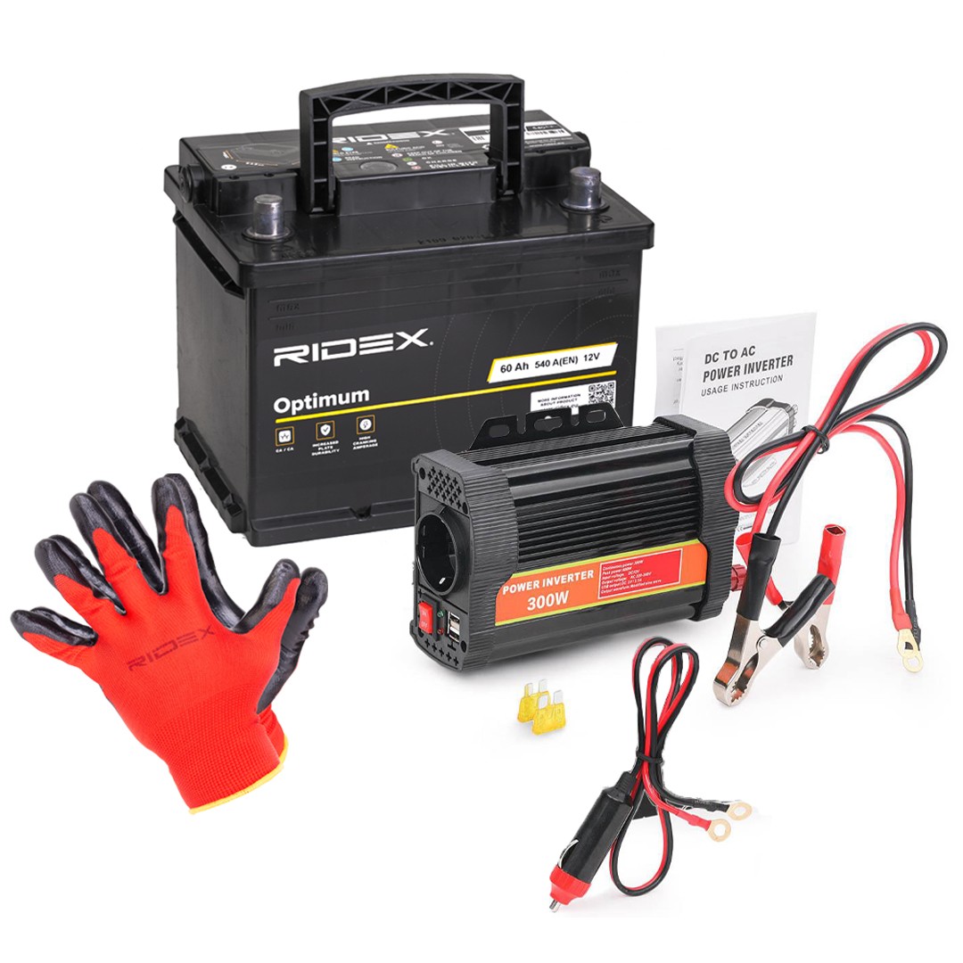 RIDEX Batterie 1S0302 1S0302 Batterie de démarrage HYUNDAI ATOS RIDEX