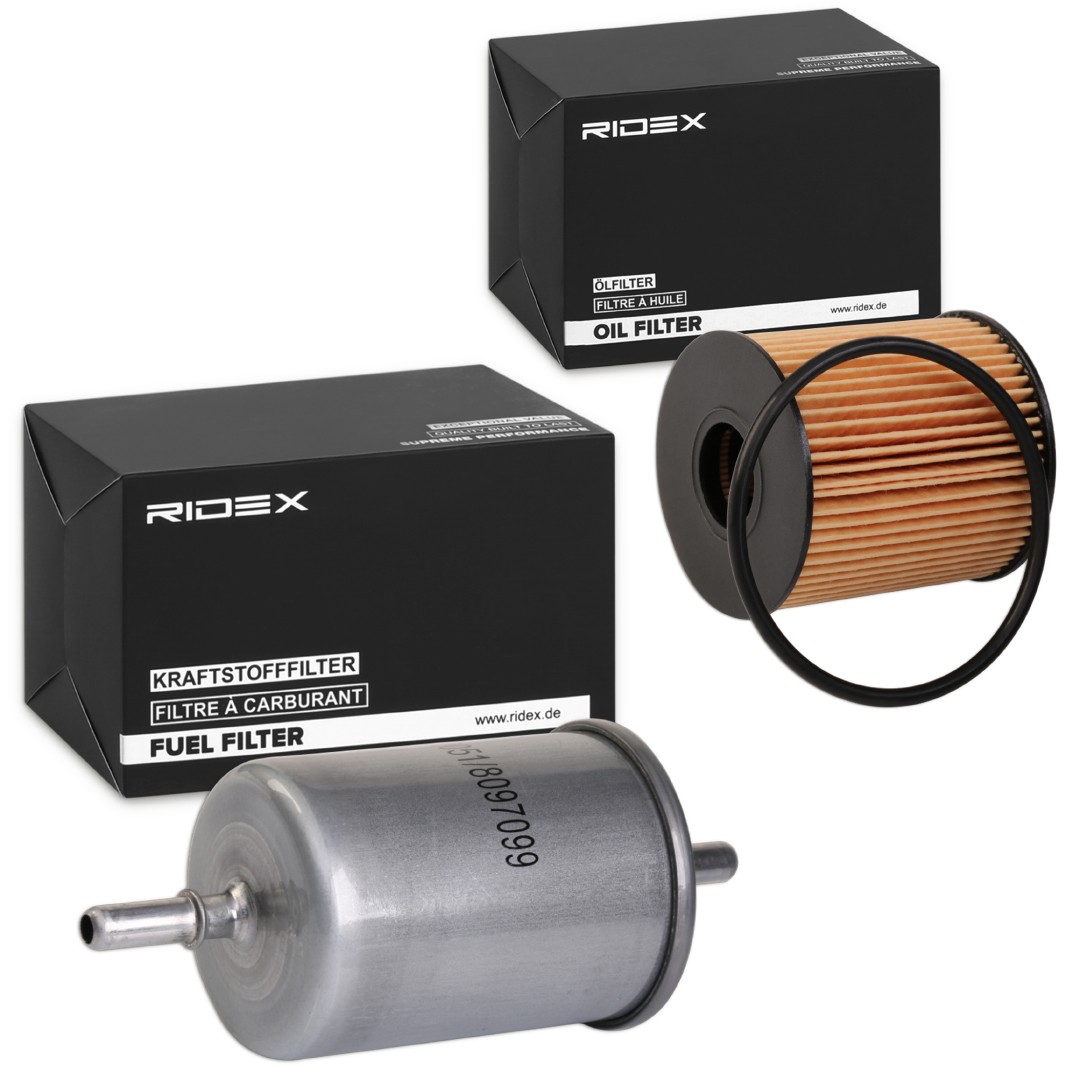 RIDEX Filterset 4055F34668 4055F34668 Onderhoudspakket en filterset PEUGEOT 308 RIDEX