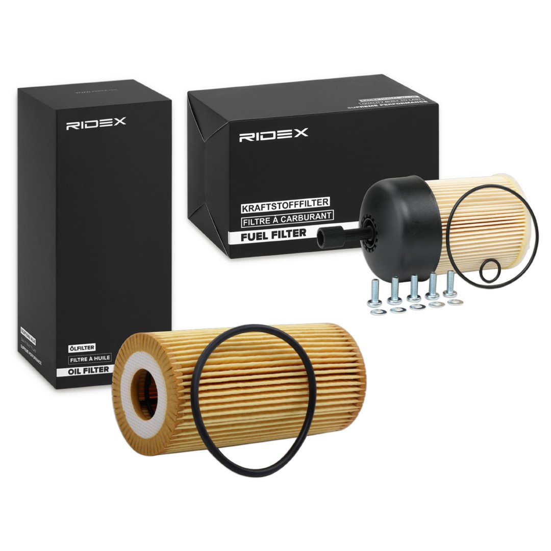 RIDEX Kit de filtros 4055F34707 Elemento de filtro RIDEX Mercedes-Benz 100 4055F34707