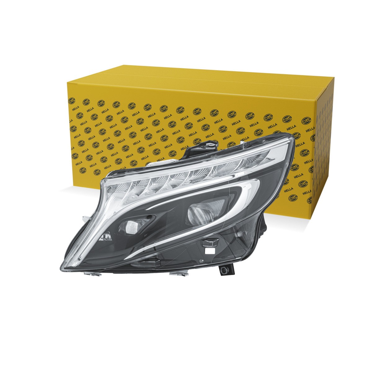HELLA Frontlykter 1EX 011 284-351 HELLA 1EX011284-351 Hovedlys Mercedes W121 pris