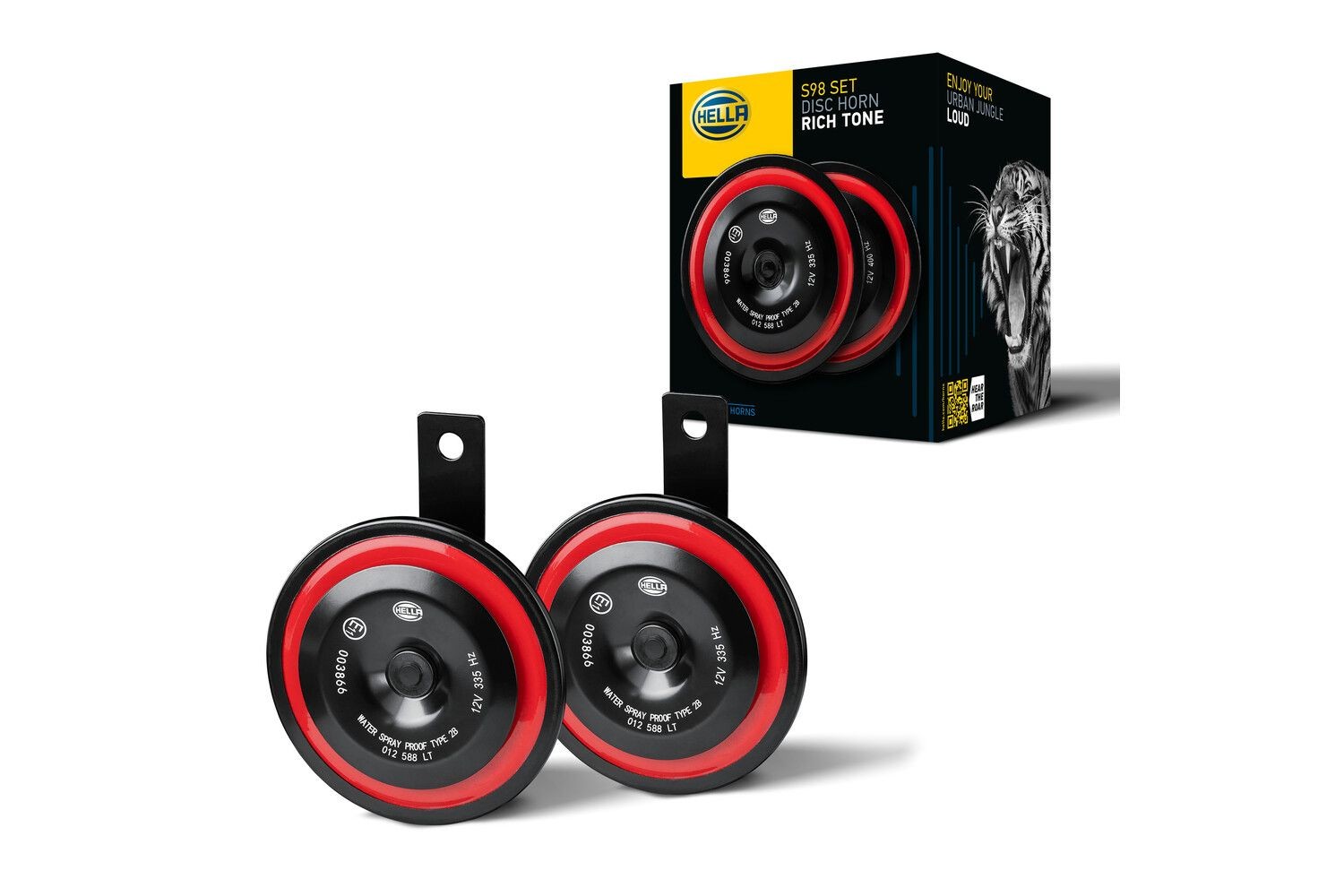 HELLA Horn 3AM 012 588-341 HELLA 3AM 012 588-341 Horn