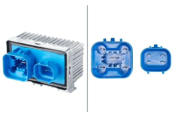 HELLA Vadības bloks, Kvēlsveces darbības laiks 4RV 008 188-651 4RV 008 188-651 Kvēlsveču relejs HELLA PEUGEOT 505