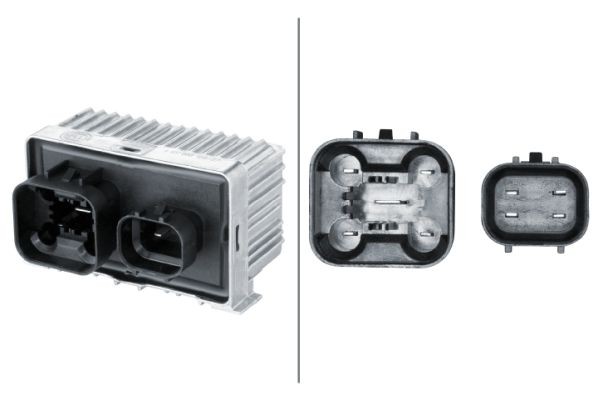 HELLA Εγκέφαλος, χρόνος προθέρμανσης 4RV 008 188-671 4RV 008 188-671 Ρελέ μπουζί CITROËN SPACETOURER HELLA