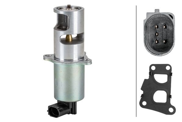 HELLA AGR - Ventil 6NU 014 864-501 AGR modul HELLA LATITUDE 6NU 014 864-501 lacné