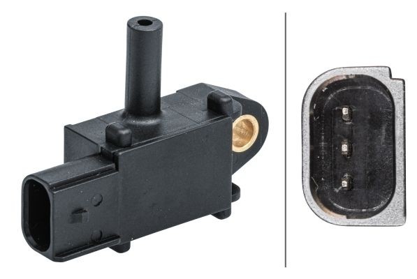 Differenzdrucksensor HELLA 6PP 009 409-541 FORD FIESTA 2012 Abgasdrucksensor HELLA 6PP 009 409-541