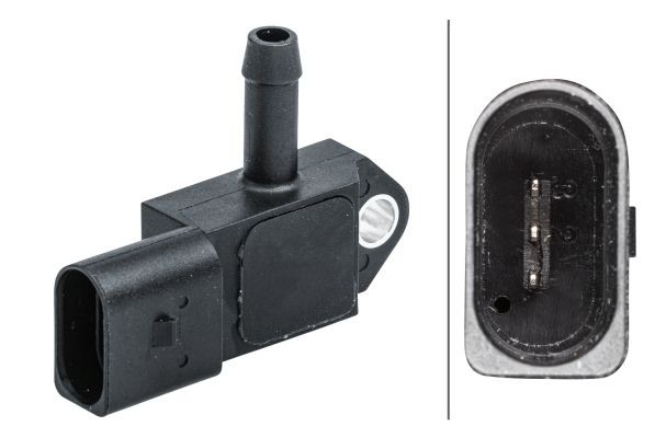 HELLA Uitlaatgasdruk sensor 6PP 009 409-581 Nissan PULSAR Roetfiltersensor HELLA 6PP 009 409-581