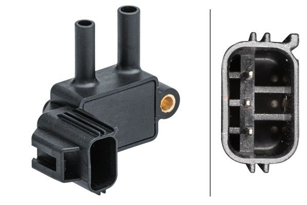 HELLA Capteur, pression des gaz échappement 6PP 009 409-601 HELLA 6PP 009 409-601 Capteur, pression des gaz échappement FORD Mondeo Mk4 Berline (BA7) 2.0 145 CV 2014