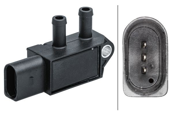HELLA Differenzdrucksensor 6PP 009 409-631 Differenzdrucksensor HELLA ARTEON 6PP 009 409-631 günstig
