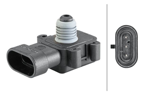 Sensor, pressão de sobrealimentação HELLA 6PP 358 152-131 HELLA 6PP 358 152-131 Sensor de pressão de admissão VOLVO V40 Combi 2002