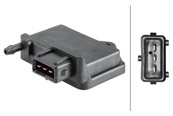 HELLA Capteur, pression de suralimentation 6PP 358 152-171 HELLA 6PP358152-171 Capteur MAP CUPRA FORMENTOR d'origine