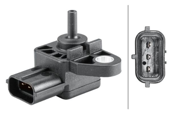 HELLA Sensor, vuldruk 6PP 358 152-291 HELLA 6PP358152-291 Sensor vuldruk Vauxhall CORSA originele
