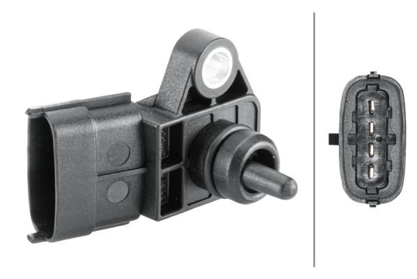 HELLA Ladedrucksensor 6PP 358 152-311 HELLA 6PP 358 152-311 Ladedrucksensor KIA Cerato Limousine (TD) 1.6 126 PS 2010