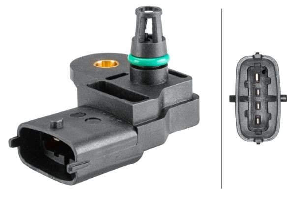 Sensor, pressão de sobrealimentação HELLA 6PP 358 152-321 HELLA 6PP 358 152-321 Sensor pressão colector de admissão VAUXHALL INSIGNIA 2010