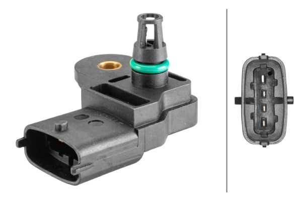 HELLA Sensore, Pressione alimentazione 6PP 358 152-331 HELLA 6PP 358 152-331 Sensore pressione sovralimentazione FORD Mondeo Mk5 Hatchback (CE) originale prezzo