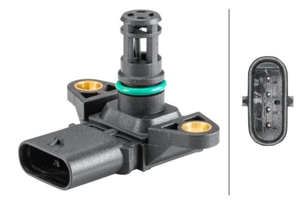 HELLA Aισθητήρας, πίεση υπερπλήρωσης 6PP 358 152-381 Αισθητήρας ΜΑP HELLA PARTNER 6PP 358 152-381 φθηνά