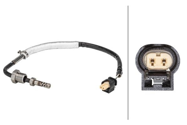 HELLA Αισθητήρας, θερμοκρασία καυσαερίων 6PT 358 181-061 6PT 358 181-061 Αισθητήρας θερμοκρασίας καυσαερίων HELLA MERCEDES-BENZ GLC