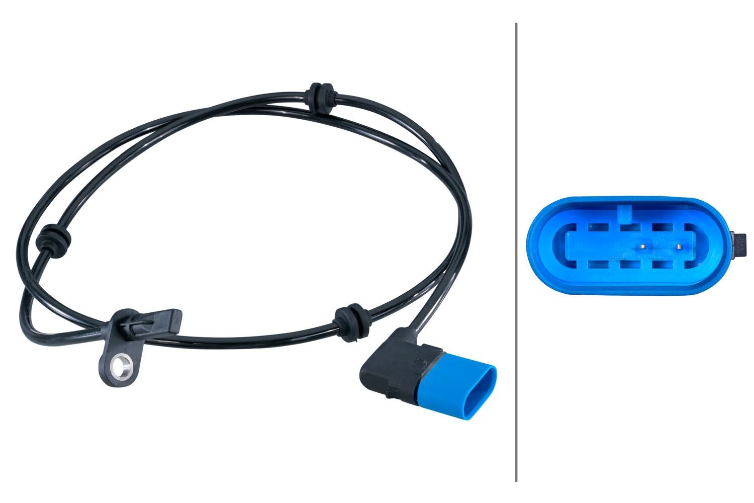HELLA Wielsnelheidssensor (ABS) 6PU 012 679-651 6PU 012 679-651 Abs sensor MERCEDES-BENZ GLA HELLA