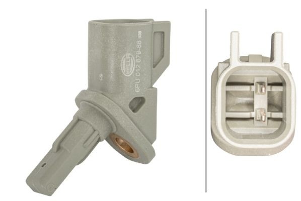HELLA Sensor, ABS 6PU 012 679-681 6PU 012 679-681 Hjulhastighetsfoler VOLVO V50 HELLA