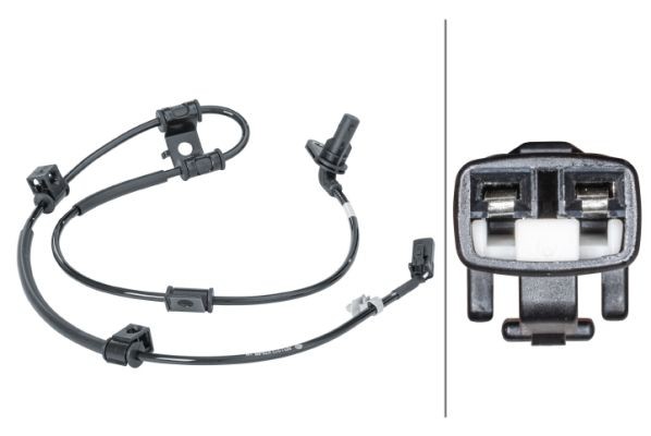 HELLA Αισθητήρας, στροφές τροχού 6PU 012 679-691 6PU 012 679-691 Αισθητήρας ABS HELLA HYUNDAI i20