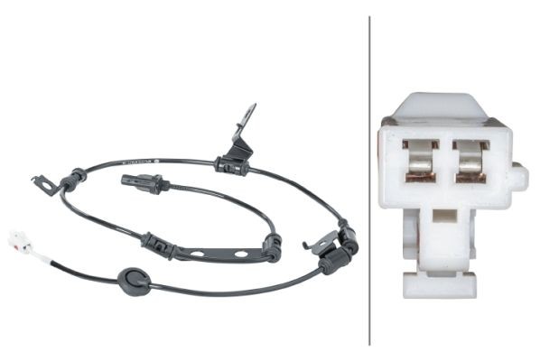HELLA Αισθητήρας, στροφές τροχού 6PU 012 679-711 6PU 012 679-711 Αισθητήρας ABS HYUNDAI IONIQ HELLA