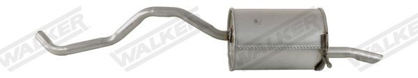 WALKER Rear silencer 24290 24290 WALKER exhaust silencer for RENAULT KANGOO
