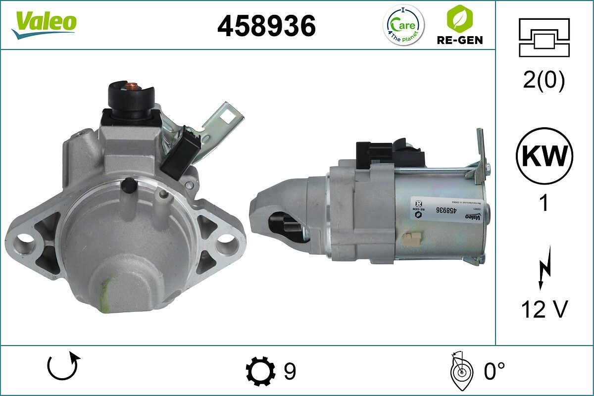 VALEO Motor de arranque 458936 Motor de arranque VALEO HR-V 458936 baratos