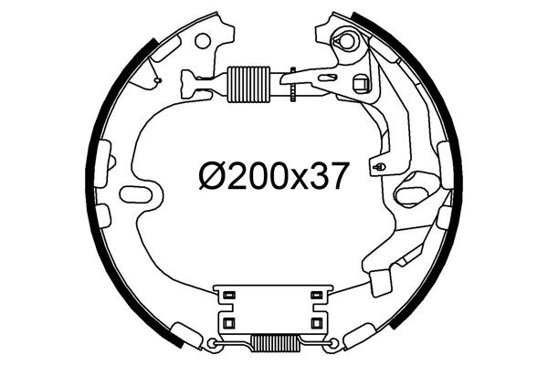 VALEO Σετ σιαγόνων φρένων 554929 Σιαγώνες VALEO RAV 4 554929 φθηνά