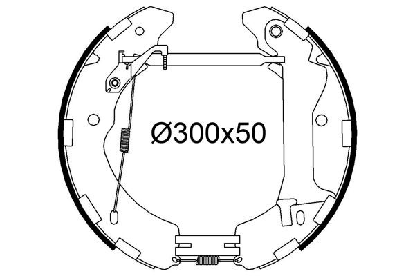 VALEO Remschoenset 554977 Remschoen VALEO L 400 554977 goedkoop