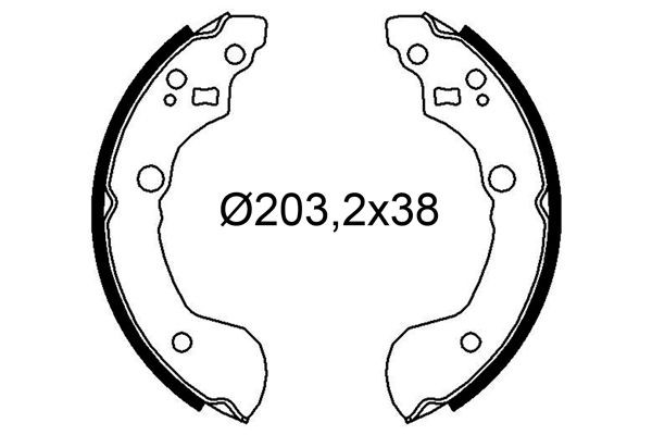 VALEO Remschoenset 564285 Nissan QASHQAI Remschoenset VALEO 564285
