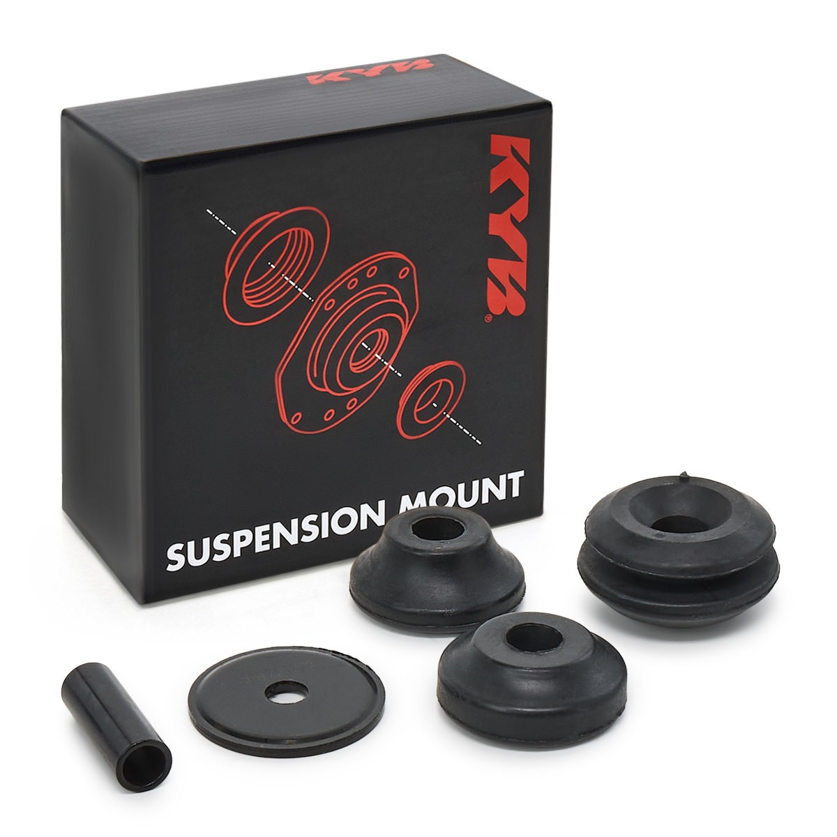 KYB Suporte de apoio do conjunto mola / amortecedor SM5091 SM5091 Cabeçote amortecedor KYB SUBARU OUTBACK