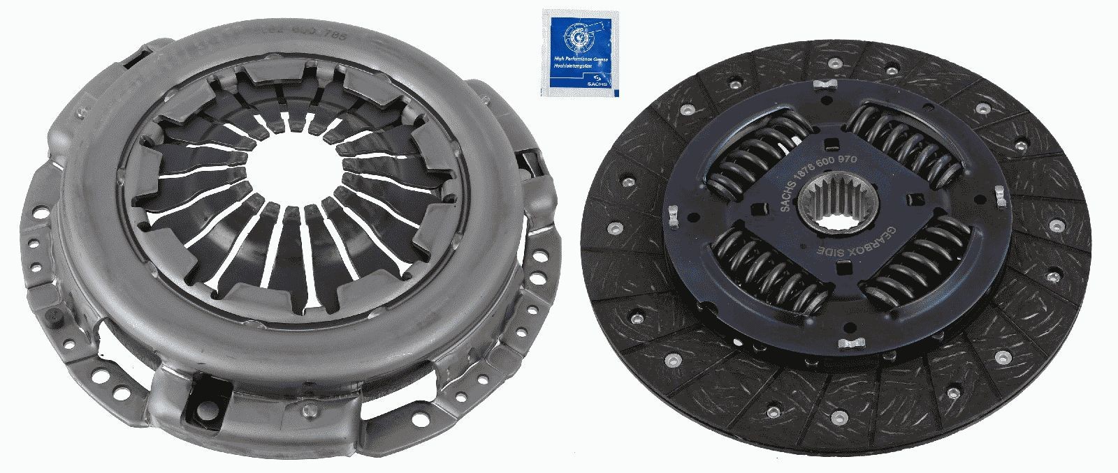 SACHS Koppelingsset 3000 950 845 3000 950 845 Race-koppeling SUZUKI SX4 SACHS