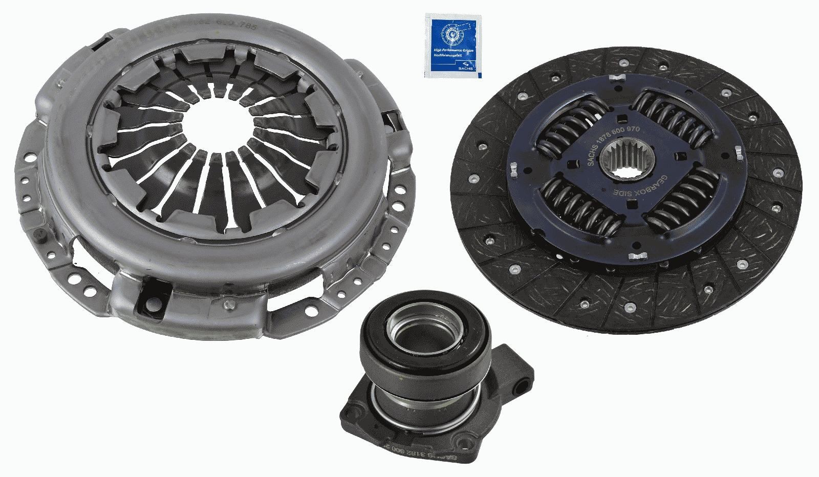 SACHS Sajūga komplekts 3000 990 263 3000 990 263 Sporta sajūgs SUZUKI KIZASHI SACHS