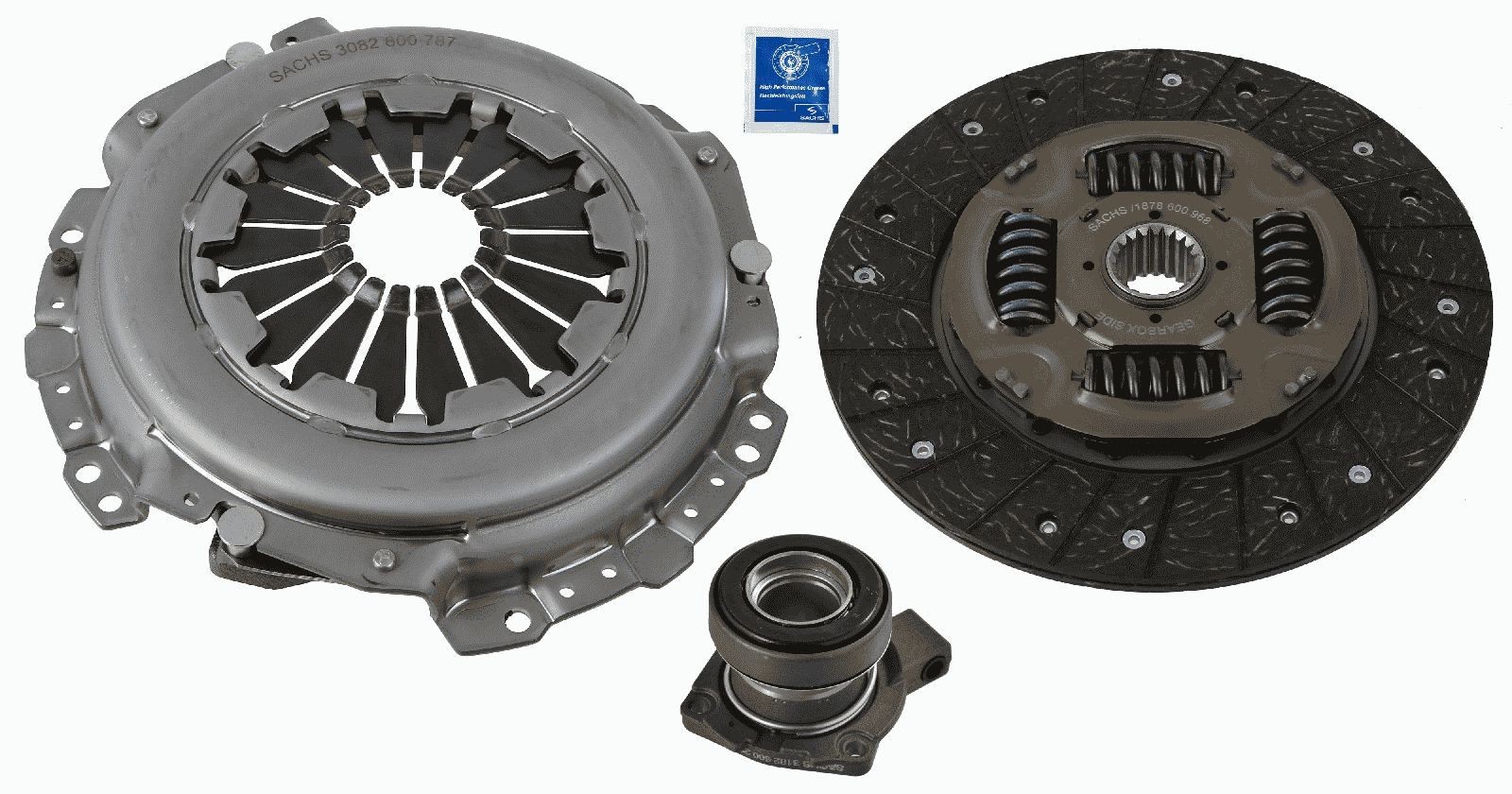SACHS Kit de embraiagem 3000 990 501 Tuning Suzuki Grand Vitara jt: Kit de embraiagem SACHS 3000 990 501
