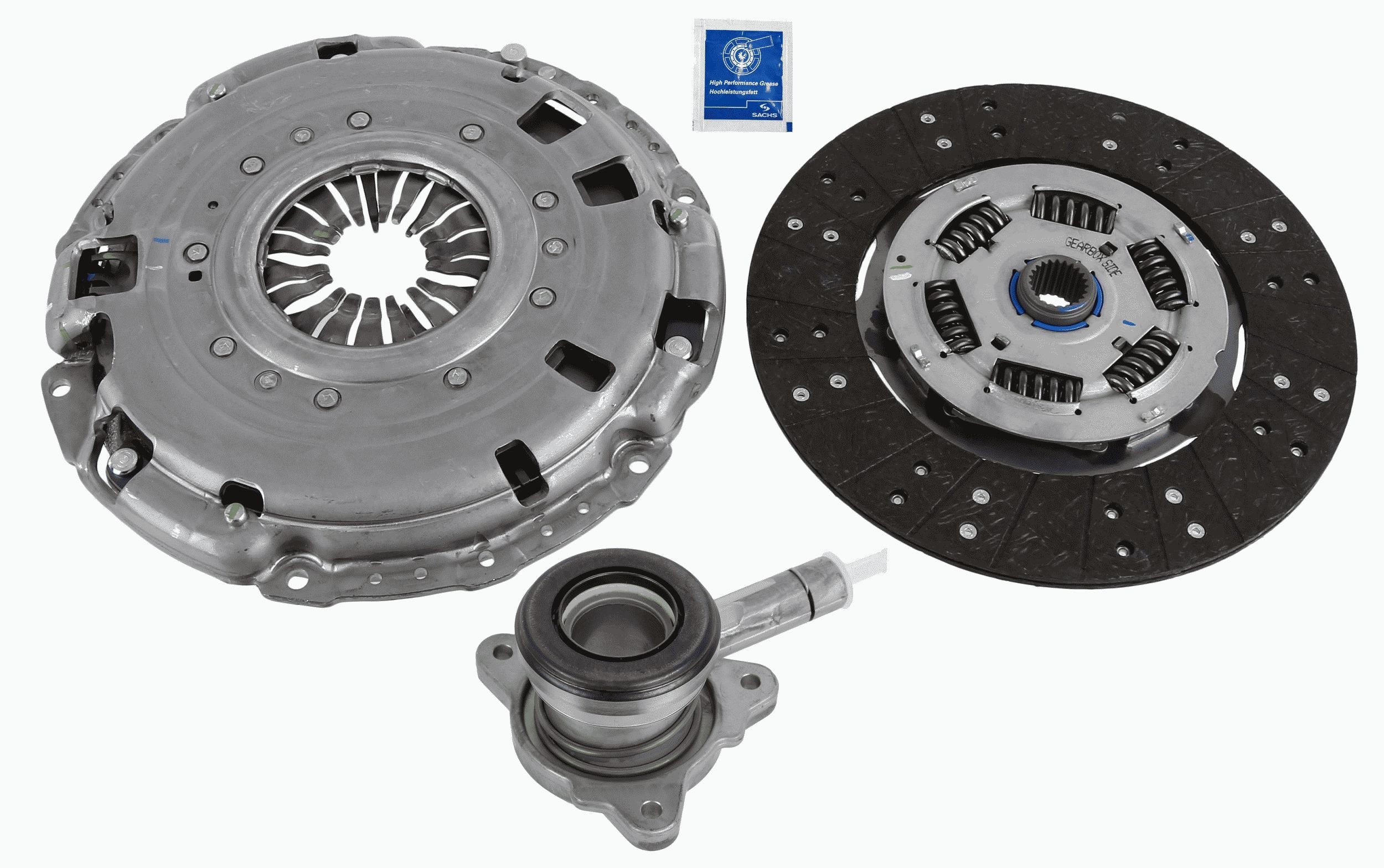 SACHS Sidurikomplekt 3000 990 539 SACHS 3000990539 Sportsidur Transit Mk7 Avatava Veoauto / Šassii (V363) hind