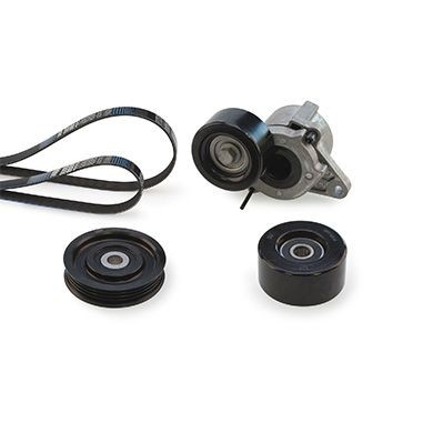 GATES Drivremssats K027PK1750 GATES K027PK1750 drivremssats Tiida C12 Hatchback pris
