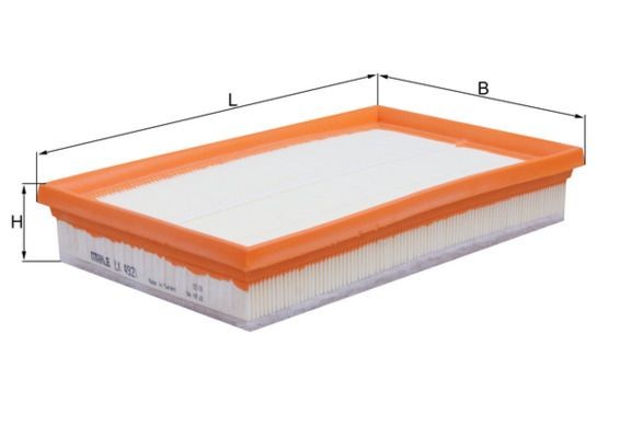 KNECHT Luchtfilter LX 4921 LX 4921 Luchtfilter FIAT PALIO KNECHT