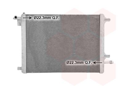 VAN WEZEL Radiateur 02012706 Koelmodule VAN WEZEL FREELANDER 02012706 goedkoop