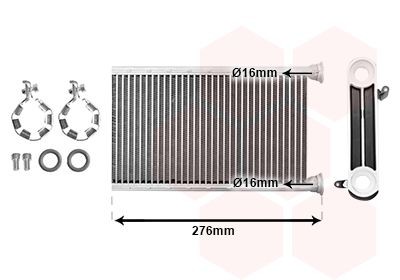 VAN WEZEL Radiateur de chauffage 06016701 VAN WEZEL 06016701 Radiateur de chauffage BMW F30 à un prix avantageux