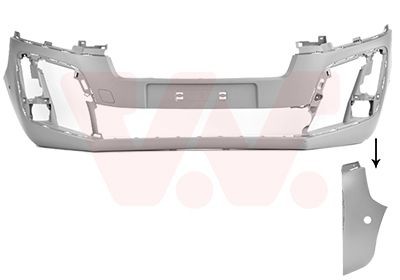 Stötfångare VAN WEZEL 0944575 VAN WEZEL 0944575 Kofångare bak Fiat ULYSSE 1999
