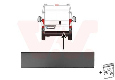 Ozdobná / ochranná liżta dverí VAN WEZEL 0982432 VAN WEZEL 0982432: Ozdobná ochranná liżta dverí Fiat UNO 2021