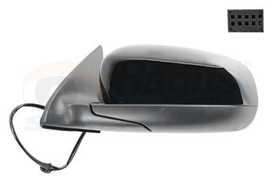 Vonkajżie spätné zrkadlo VAN WEZEL 2120817 VAN WEZEL 2120817: Spätné zrkadlo Jeep CHEROKEE 1999