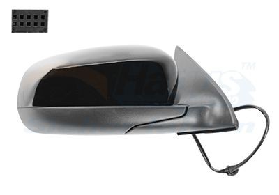 Vonkajżie spätné zrkadlo VAN WEZEL 2120818 VAN WEZEL 2120818 Spätné zrkadlo JEEP CHEROKEE 2003