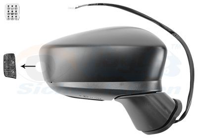 Sidespeil VAN WEZEL 2744818 VAN WEZEL 2744818: Ryggespeil Mazda 3 2013