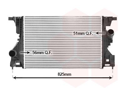 VAN WEZEL Vahejahuti 30014709 VAN WEZEL 30014709 originaal Intercooler Mercedes W177 hind