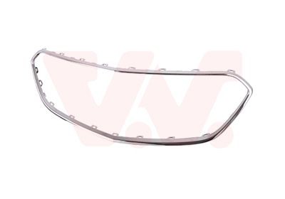 VAN WEZEL Rebordo, grelha de radiador 3815518 3815518 Grelha frontal VAN WEZEL OPEL CASCADA